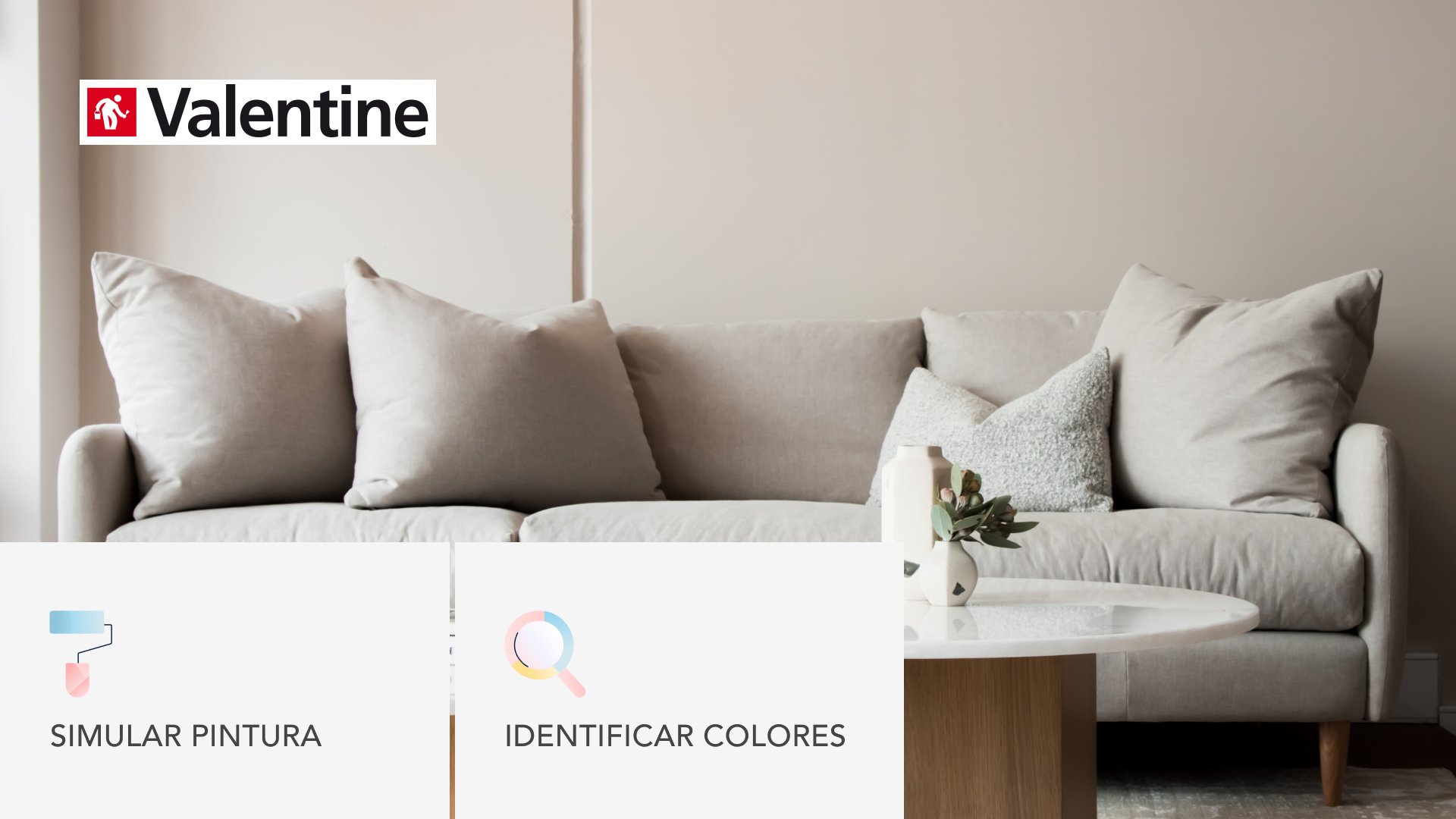 Valentine | Simule pinturas virtuales e inspírese con los colores Valentine